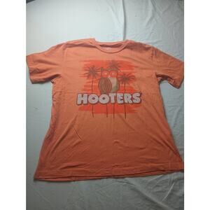 Hooters Vintage 90s Graphic T-shirt Short sleeve Owl Men Size Medium